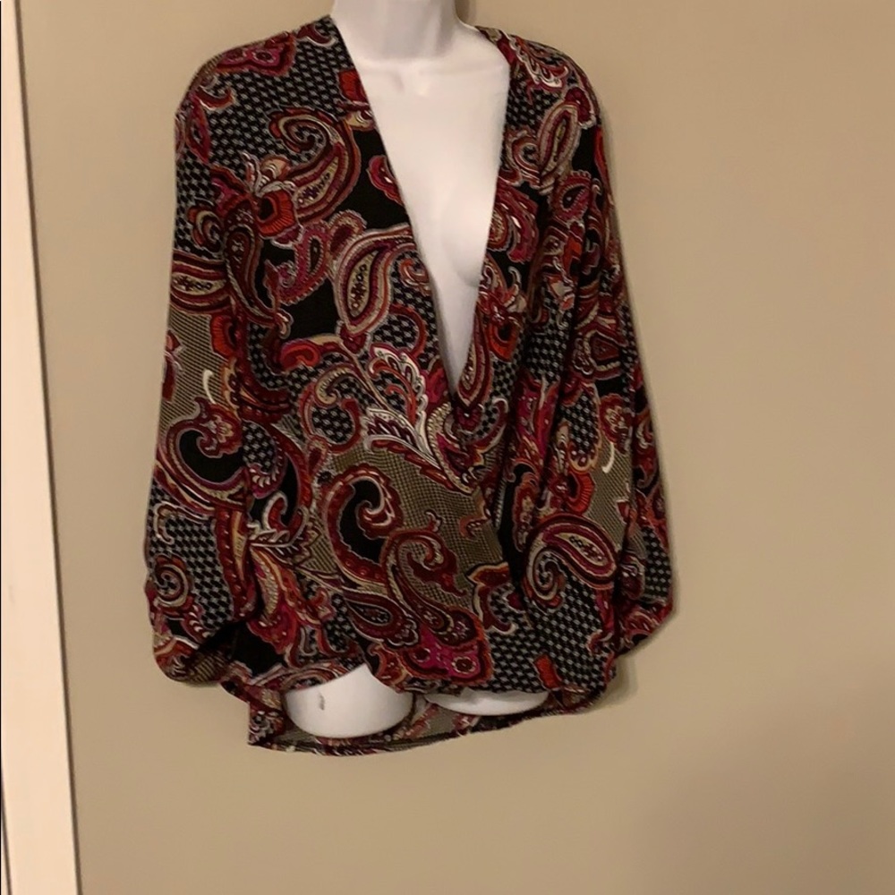 Nice wrap blouse